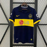 Boca Juniors 09/10 Home Football kit - Footyb